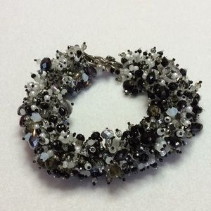 FINAL SALE PRICE CL Designs Crystal, Pearl & Seed Bead Bracelet!